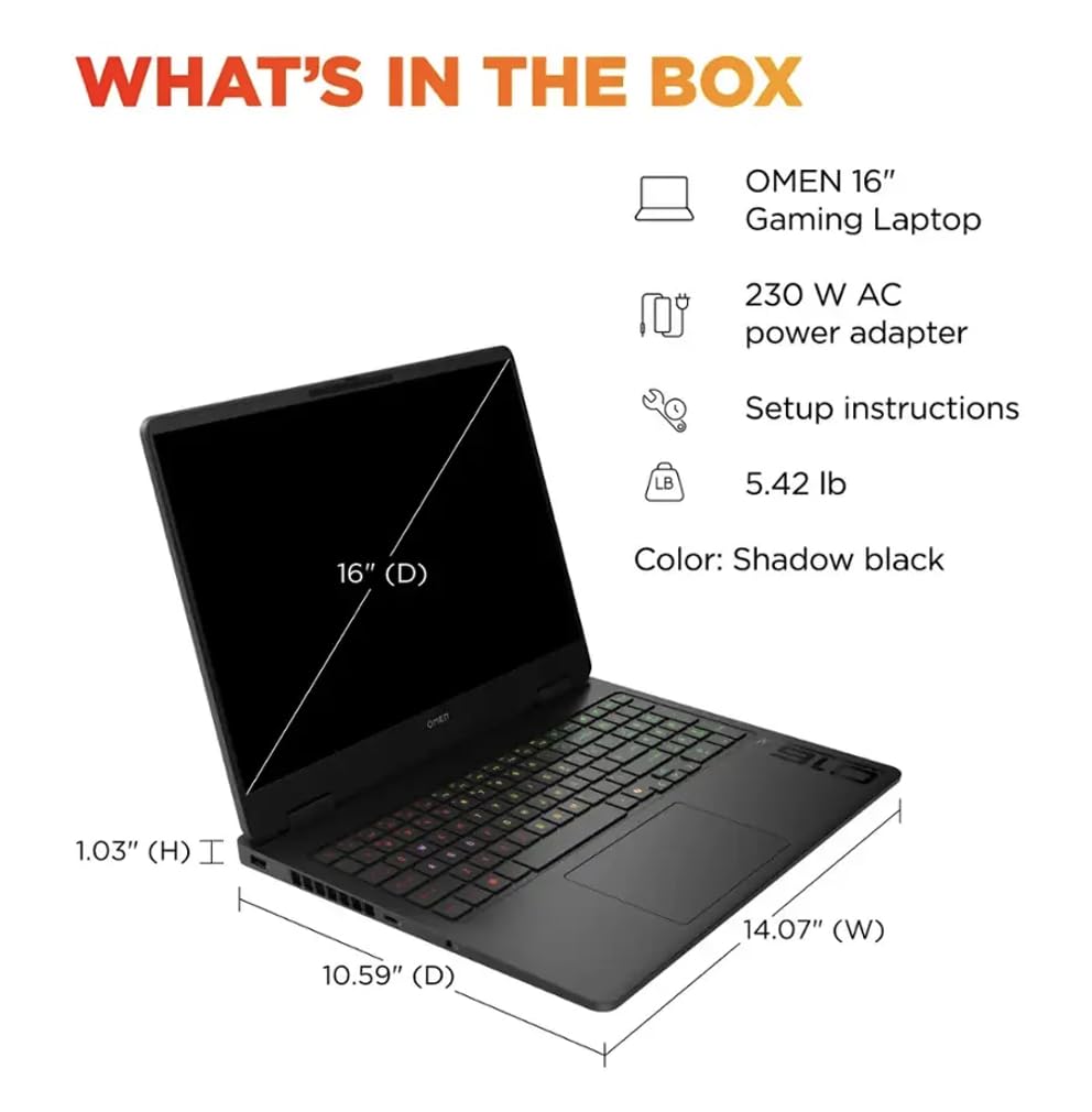 Amazon.co.jp: HP OMEN AI ゲーミングノートパソコン 16インチ 144Hz